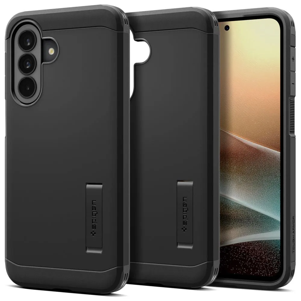 Custodia per Samsung Galaxy A37 5G, Spigen, Tough Armor, Nera ACS11131 - immagine 1