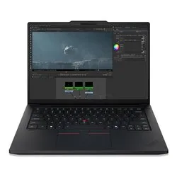 Notebook 14,5" THINKPAD P14S Gen 7 ( Intel Core Ultra 7 366H 32GB 1TB ) Black 21XJ004RIX - immagine 1