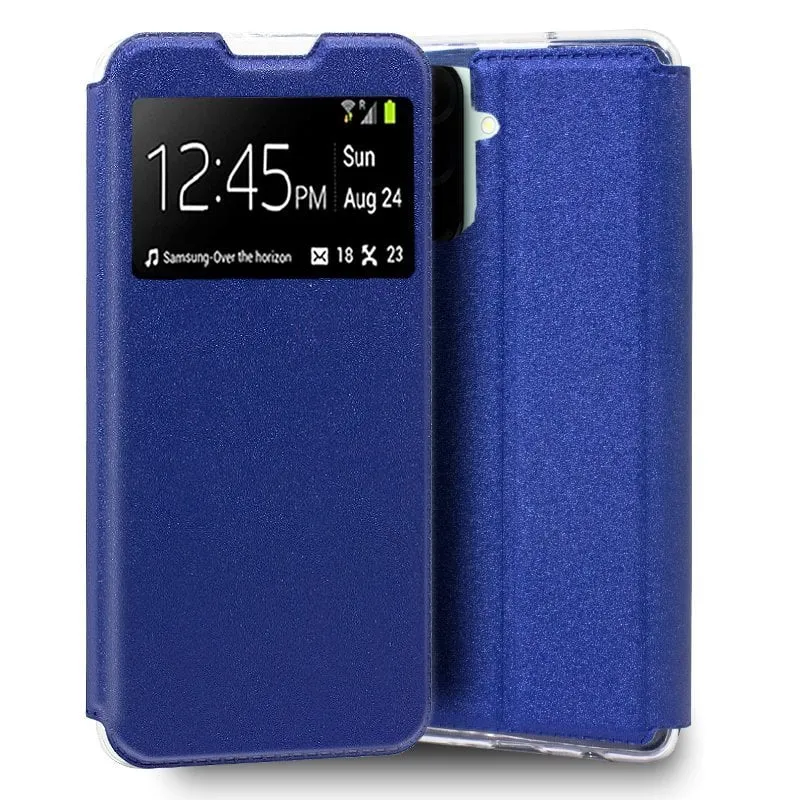 Custodia Flip Cover COOL per Samsung Galaxy A36 5G Blu Semplice - immagine 1