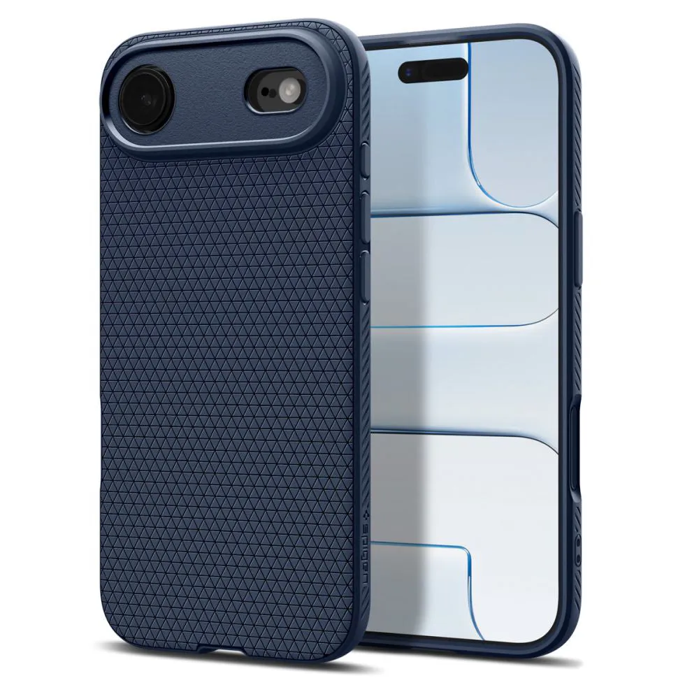 Custodia per Apple iPhone 17 Air, Spigen, Liquid Air, Blu Navy ACS10303 - immagine 1