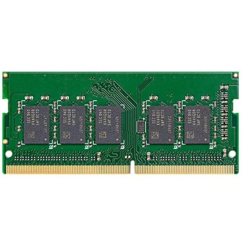 Memoria RAM Synology DDR4 SO-DIMM 8GB ECC D4ES02-8G - Capacità 8GB, Alte Prestazioni e Basso Consumo Energetico - Compatibile con Server Synology e Sistemi NAS - Protezione ECC per una Maggiore Affidabilità dei Dati - immagine 1