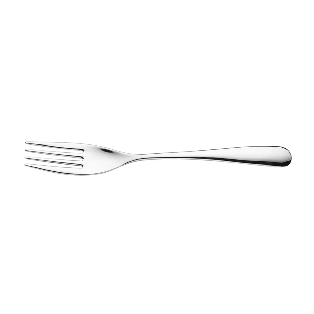 12x Pintinox Forchetta da dessert/antipasto SWING; 18.7 cm (L); argento; 12 pz. / Pacco - immagine 1