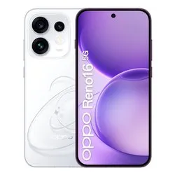 Smartphone 6,32" RENO16 5G Pop white ( 512GB Ram 8GB Batteria 6000mAh ) 110010237512 - immagine 1