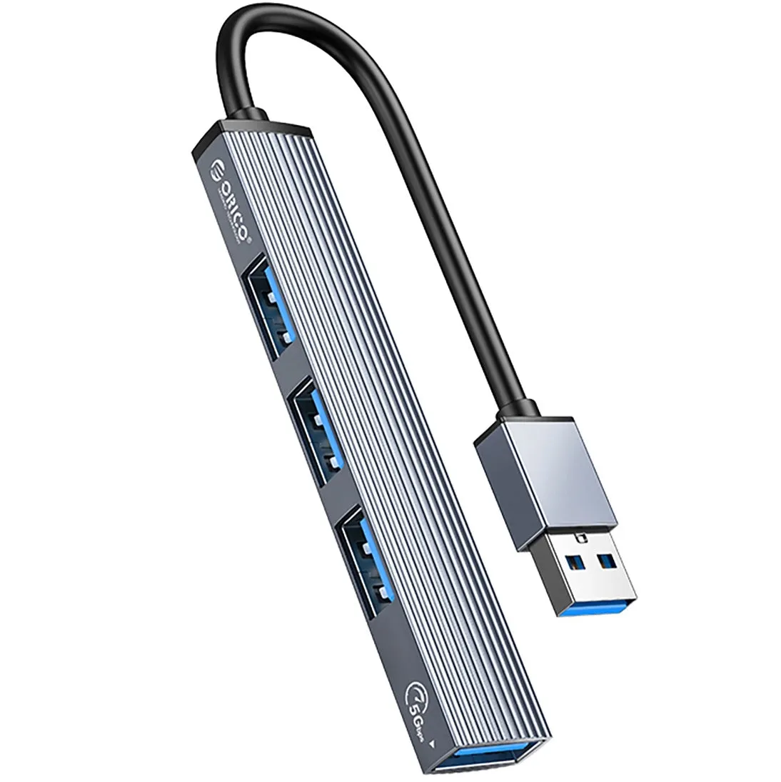 Hub USB Orico AH-A13, 1 x USB-A 3.0 - 3 x USB-A, Grigio - immagine 1