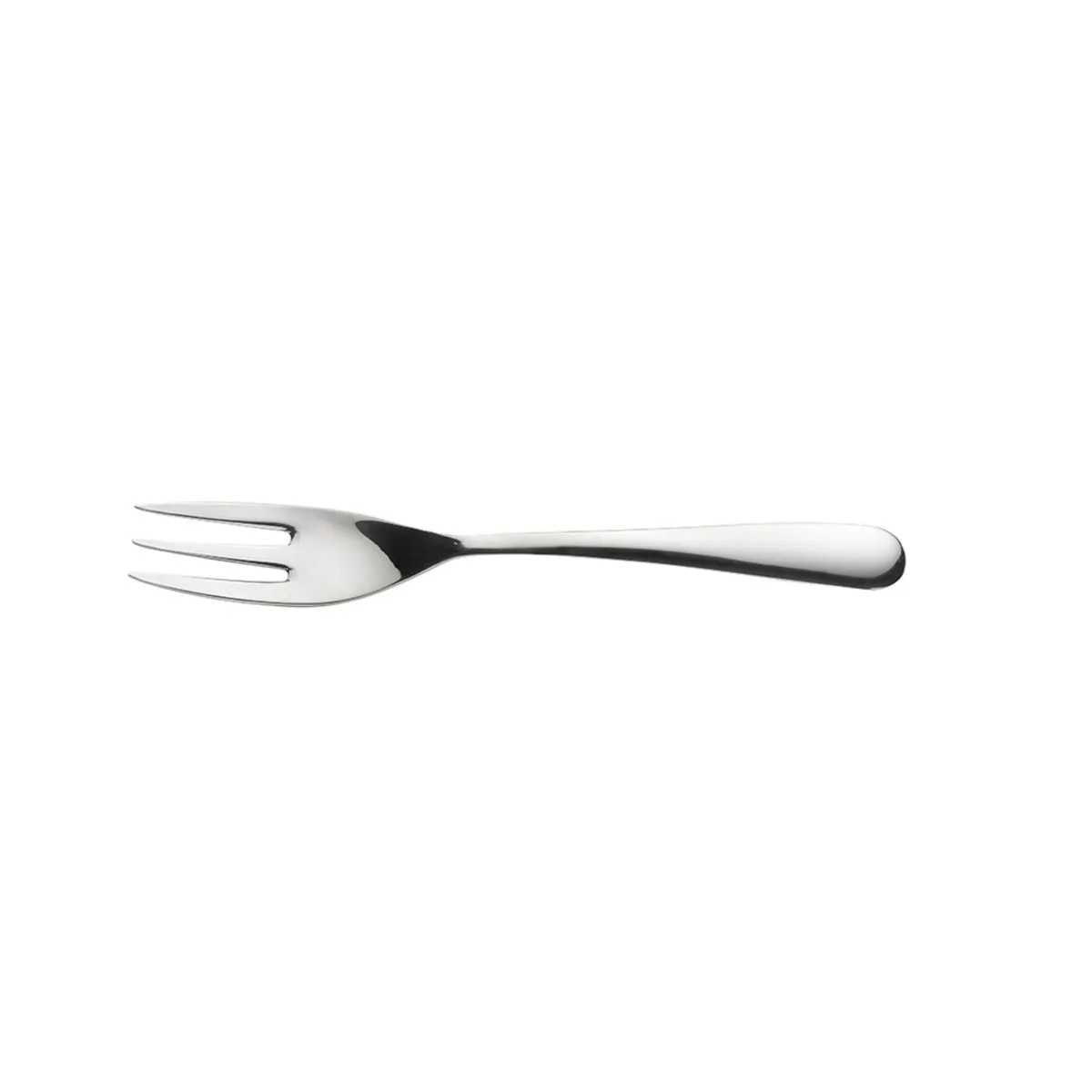 12x Pintinox Forchetta da torta SWING; 15.4 cm (L); argento; 12 pz. / Pacco - immagine 1