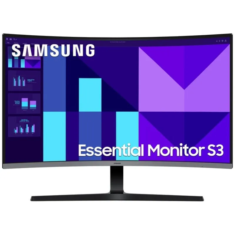 Samsung Essential S3 LS32D392GAUXEN 31,5" LED VA FullHD 100Hz curvi - immagine 1