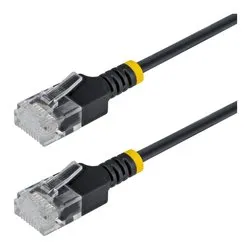Cavo di rete 6A U/UTP Patch Cable Black 0,3m N6APATUTP34BKS30CM - immagine 1
