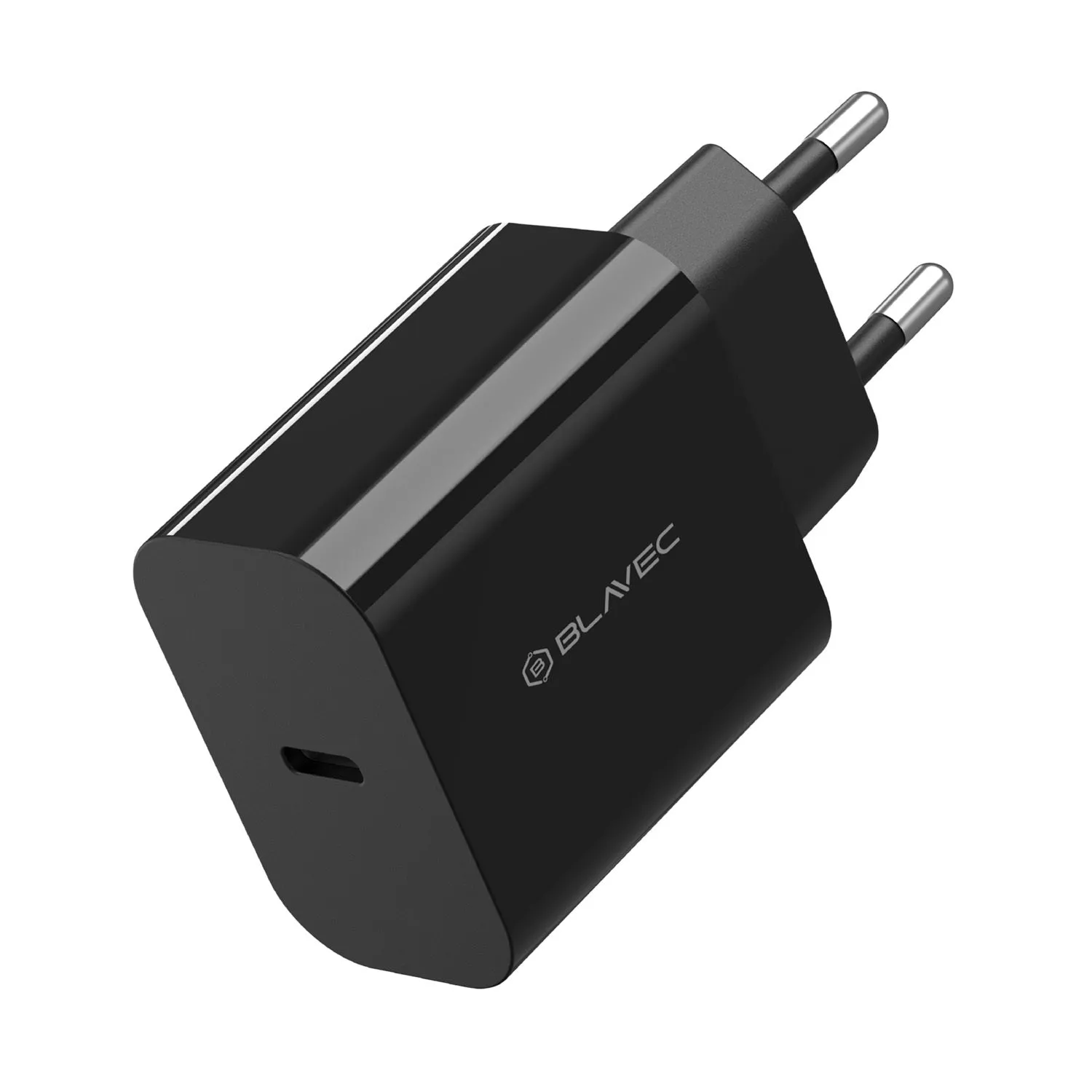 Caricabatterie Retea Blavec BC-7, 45W, 3A, 1 x USB-C, Nero - immagine 1