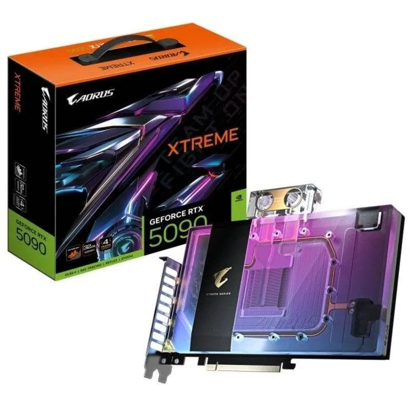 Scheda Grafica Gigabyte GeForce RTX 5090 AORUS XTREME 32GB GDDR7 Reflex 2 RTX AI DLSS4 - immagine 1
