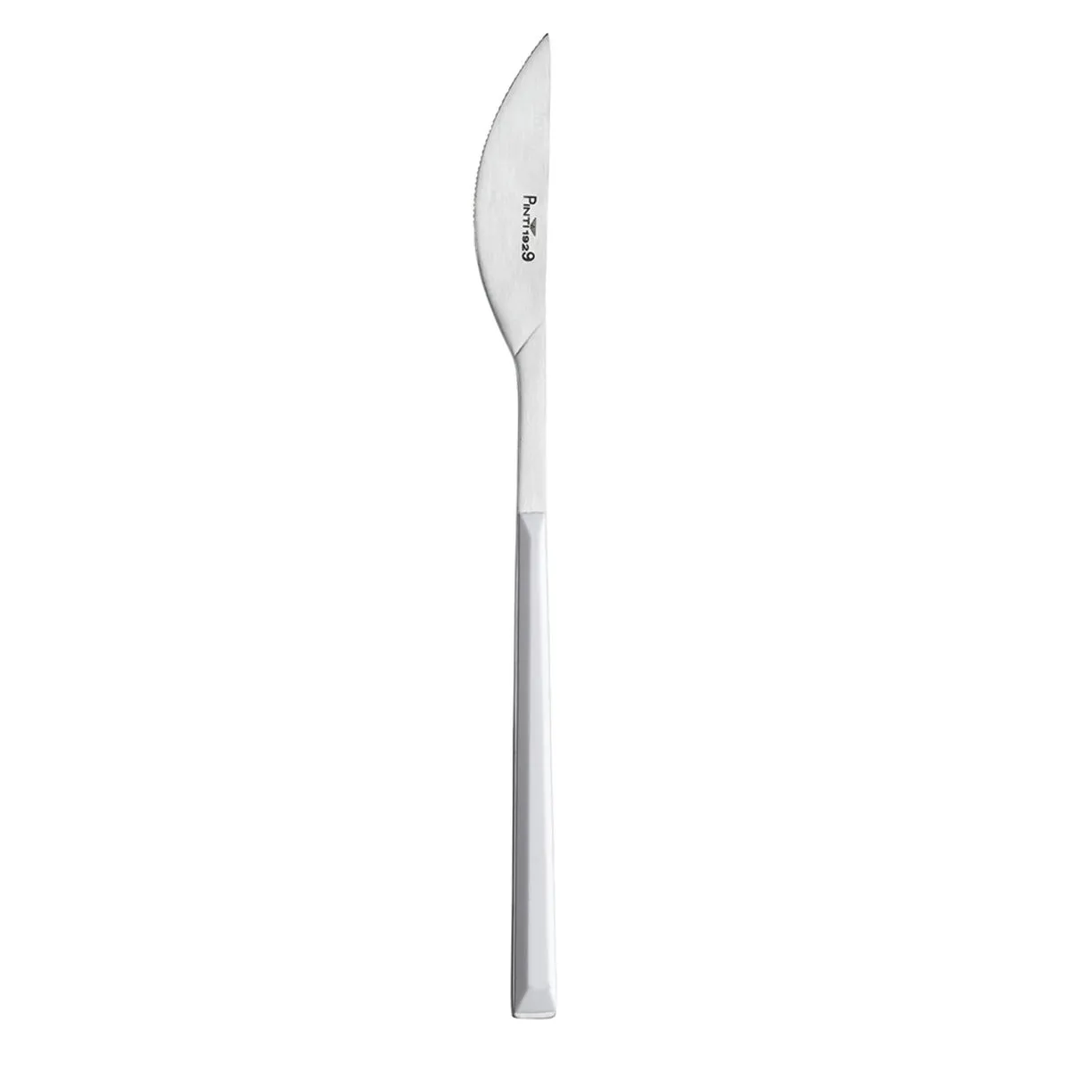 12x Pintinox Coltello da dessert SUSHI PRO Satin manico ABS Nero; 20 cm (L); bianco; 12 pz. / Pacco - immagine 1