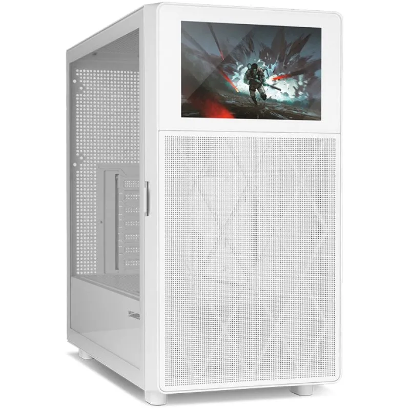 NOX Hummer BIOS Midi Tower Bianco - immagine 1