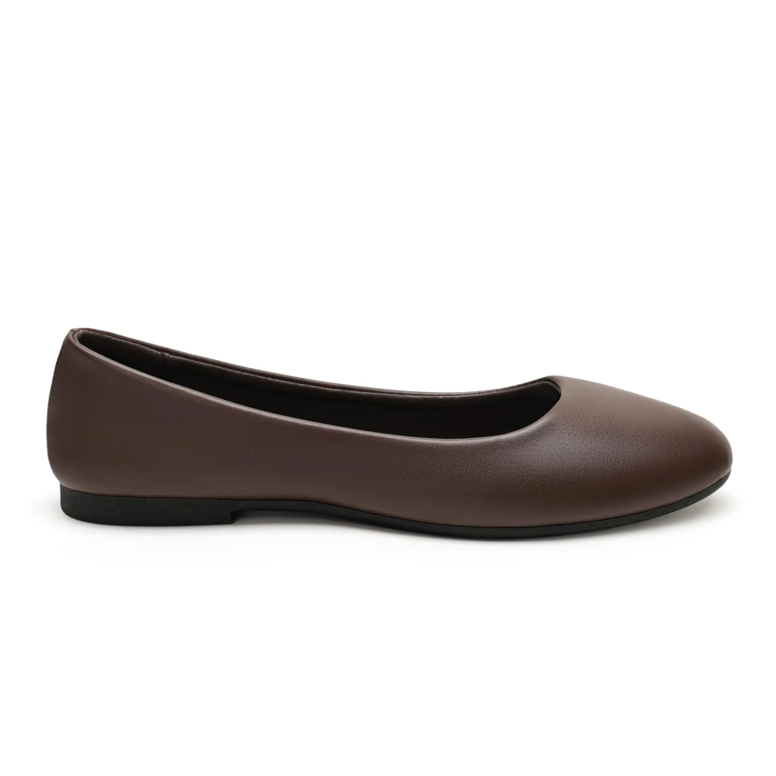 GLAMORA Ballerine Donna Scarpe Basse Punta Tonda Pelle Sintetica Comode Eleganti Manoletina Ballerina Classica Slip On Suola Flessibile Leggere Morbide Calzata Piccola - immagine 4