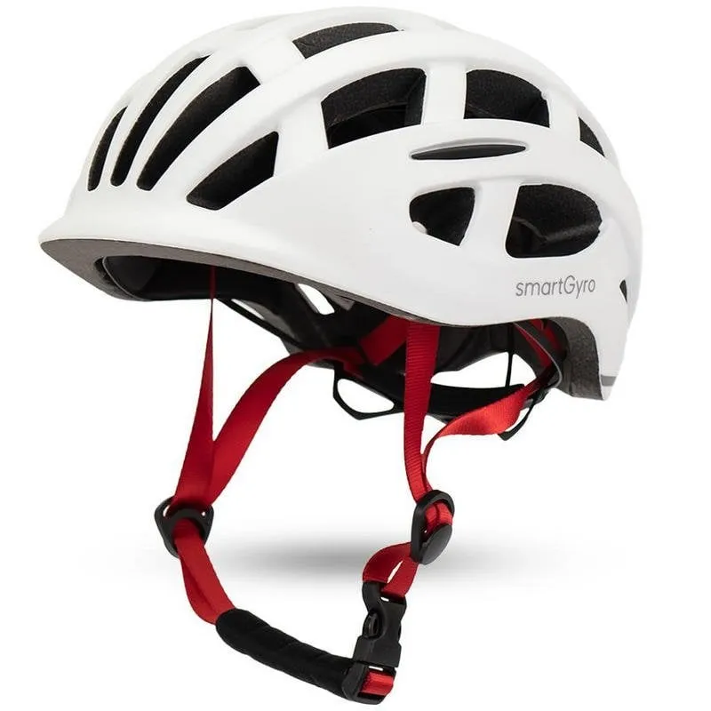 Smartgyro Smart Helmet Casco Urbano con Luce per Scooter e-Bike Multi Taglia Regolabile M/L Bianco - immagine 1