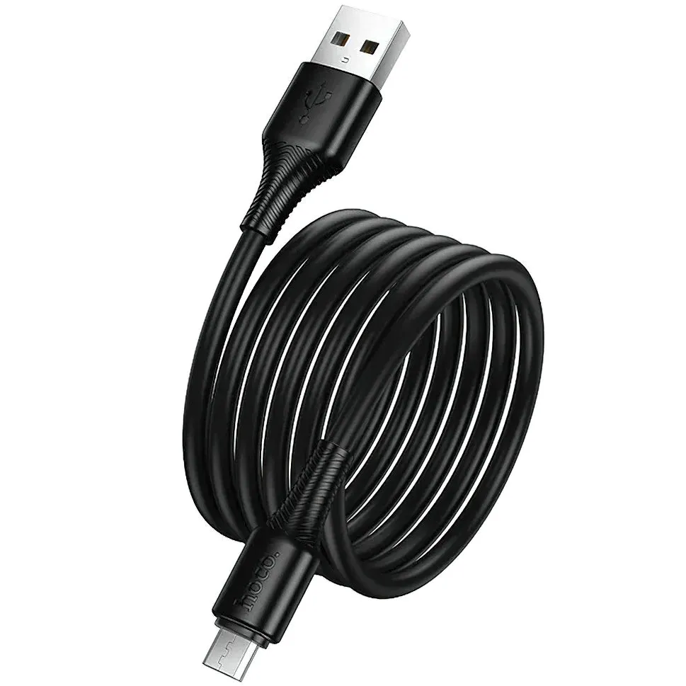 Cavo Dati e Ricarica USB-A - microUSB HOCO X120, 18W, 1m, Nero - immagine 1