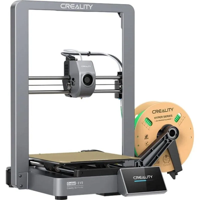 Stampante 3D Creality Ender 3 V3 velocità 600 mm/s estrusore Unicorn PEI - immagine 1