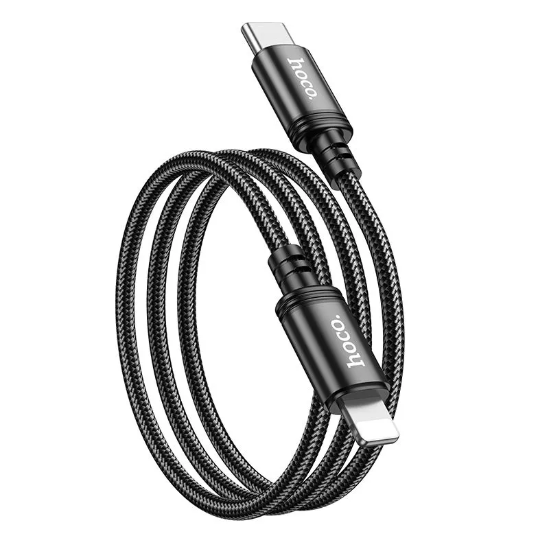 Cavo Dati e Ricarica USB-C - Lightning HOCO X89, 20W, 1m, Nero - immagine 1