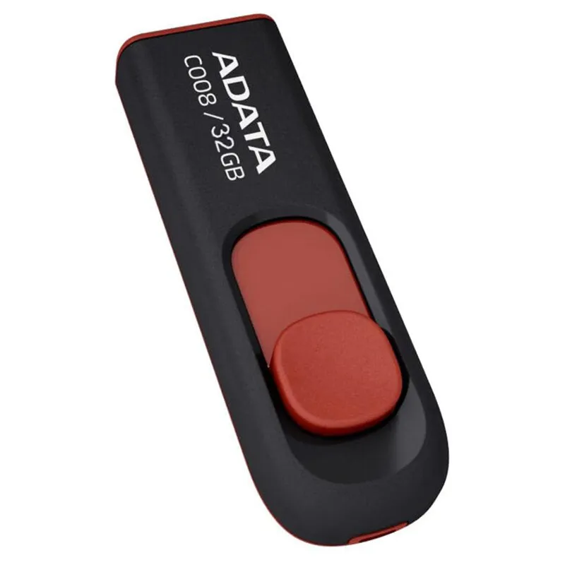 Memoria Esterna USB-A Adata C008, 32Gb AC008-32G-RKD - immagine 1