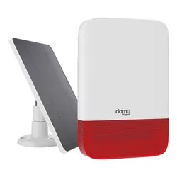 Sirena SMART DOM E Kit per centrale LoRa (Ricaricabile) White e Red 60053 - immagine 1