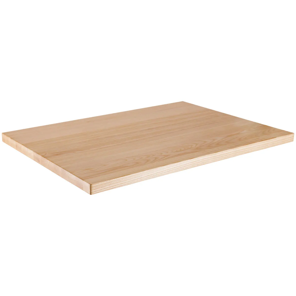 VEGA Piano per tavolo Kentucky rettangolare; 120x80x3 cm (LxLxH); frassino/naturale; rettangolare - immagine 1