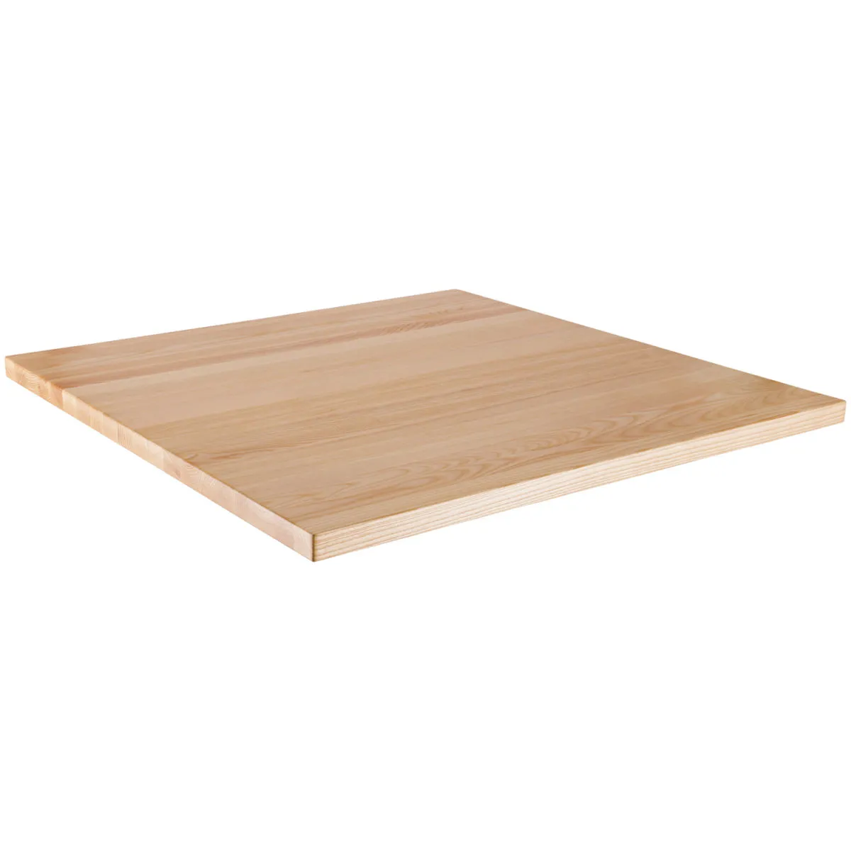 VEGA Piano per tavolo Kentucky laccato quadrato; 70x70x3 cm (LxLxH); frassino/naturale; quadrata - immagine 1