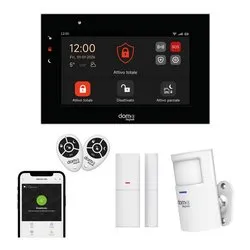 Kit allarme DOM E LoRa WIFI GSM 4G (Ricaricabile) 60105 - immagine 1
