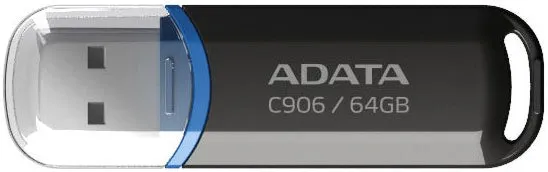 Memoria Esterna USB-A Adata C906, 64Gb AC906-64G-RBK - immagine 1