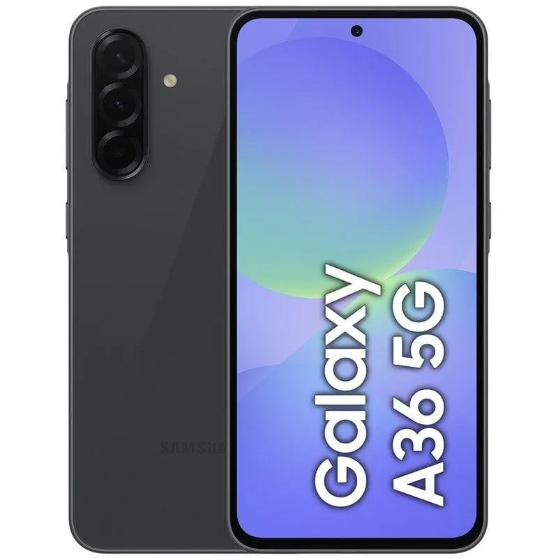 Samsung Galaxy A36 5G 128GB 6GB 6.7" Nero Tripla fotocamera - immagine 1