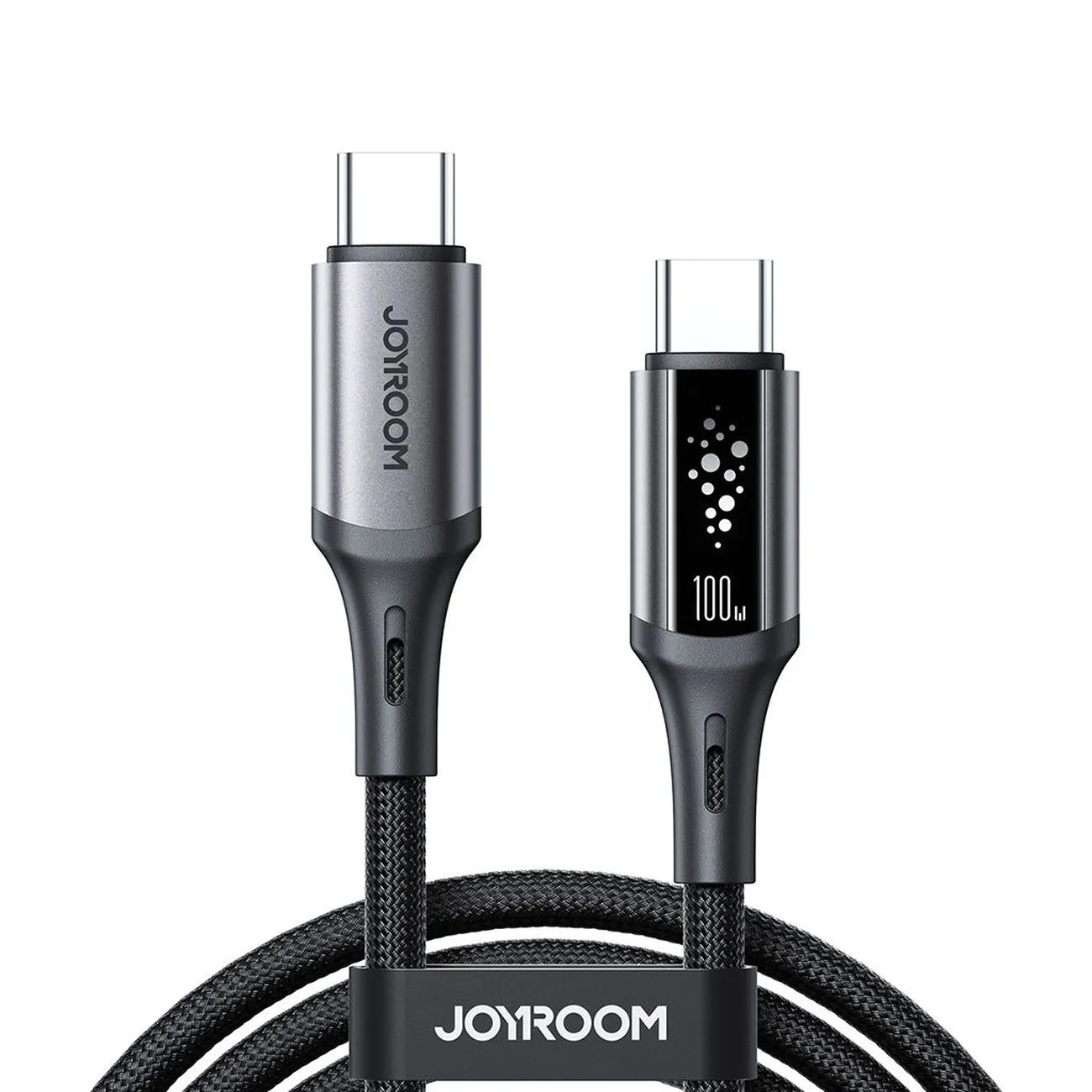 Cavo Dati e Ricarica USB-C - USB-C Joyroom S-A60 StarTalk, 100W, 1.2m, Nero - immagine 1