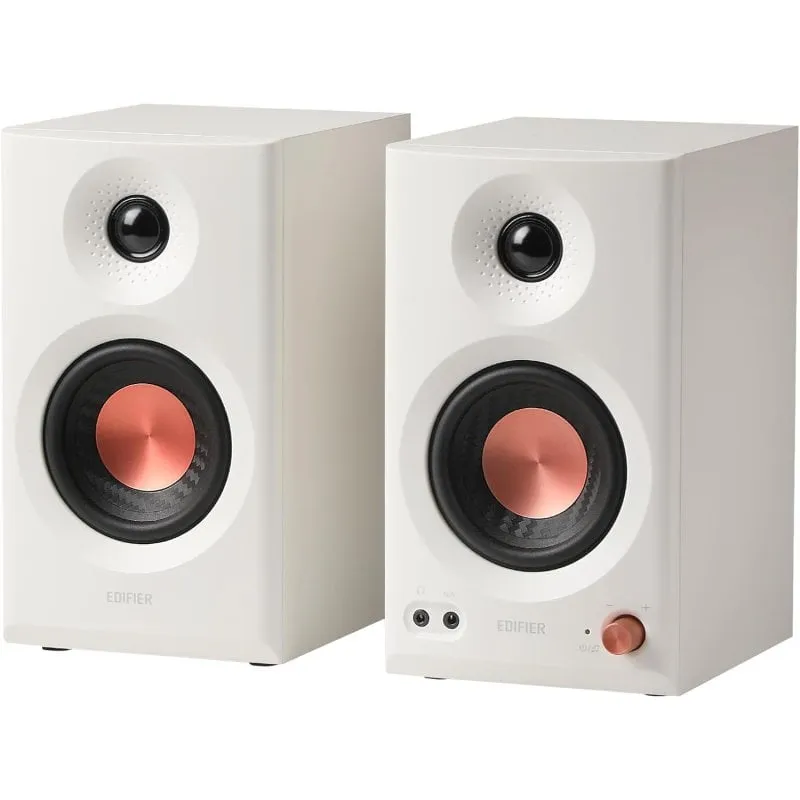Edifier MR3 2.0 Altoparlanti attivi 42W Hi-Res Audio con controllo di frequenza Bianco - immagine 1