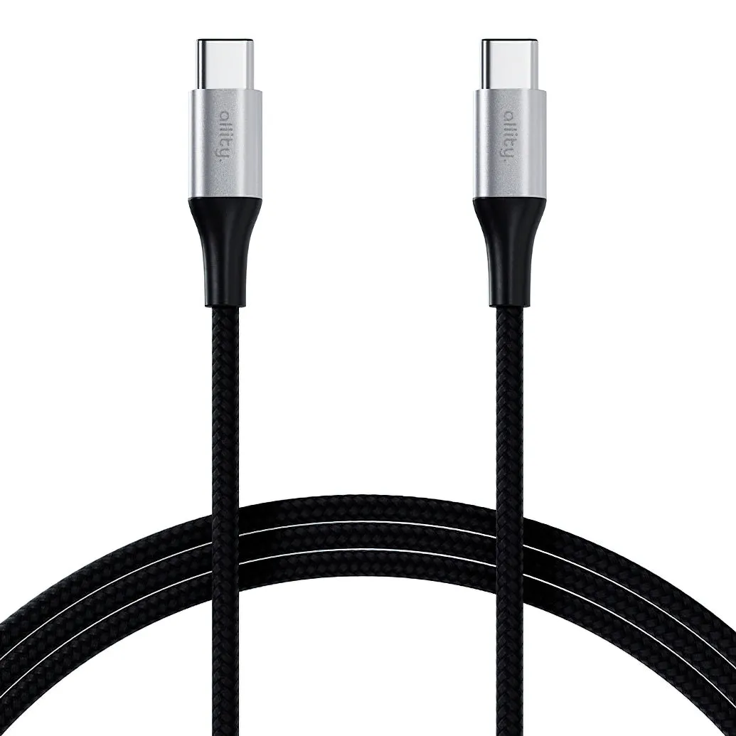 Cavo Dati e Ricarica USB-C - USB-C Allity. AUC-01, 100W, 2m, Nero - immagine 1