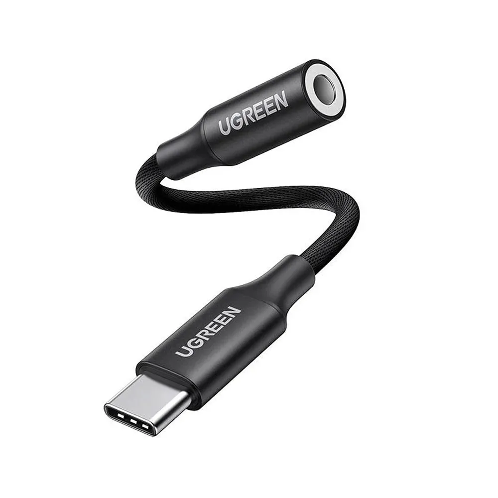 Adattatore Audio USB-C - 3.5mm UGREEN AV161, Nero - immagine 1