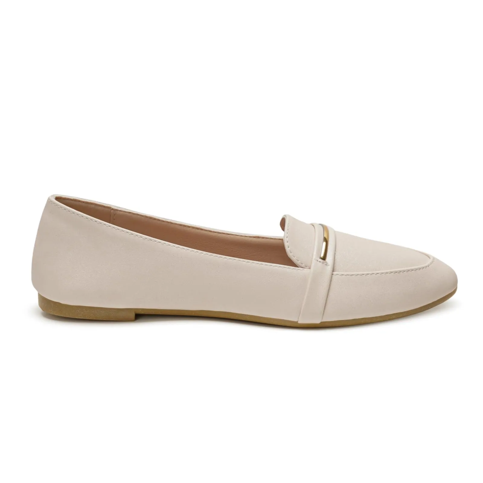 GLAMORA Mocassini Donna Eleganti, Scarpe Basse Slip On con Dettaglio Metallico, Mocassino Classico Comodo, Punta Affusolata, Suola Antiscivolo, Scarpe Casual per Ufficio, Lavoro e Tempo Libero - immagine 3