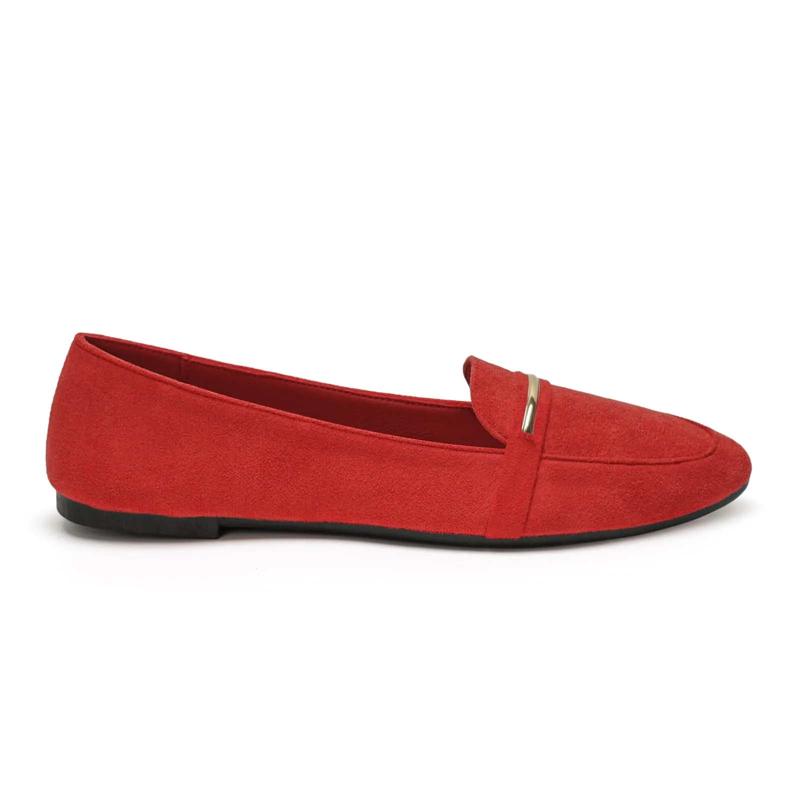 GLAMORA Mocassini Donna Eleganti, Scarpe Basse Slip On con Dettaglio Metallico, Mocassino Classico Comodo, Punta Affusolata, Suola Antiscivolo, Scarpe Casual per Ufficio, Lavoro e Tempo Libero - immagine 3
