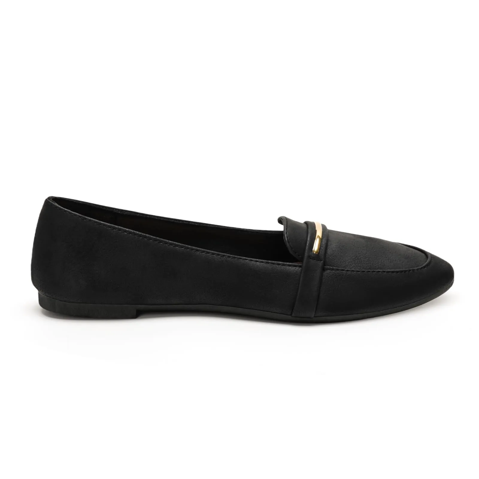 GLAMORA Mocassini Donna Eleganti, Scarpe Basse Slip On con Dettaglio Metallico, Mocassino Classico Comodo, Punta Affusolata, Suola Antiscivolo, Scarpe Casual per Ufficio, Lavoro e Tempo Libero - immagine 3