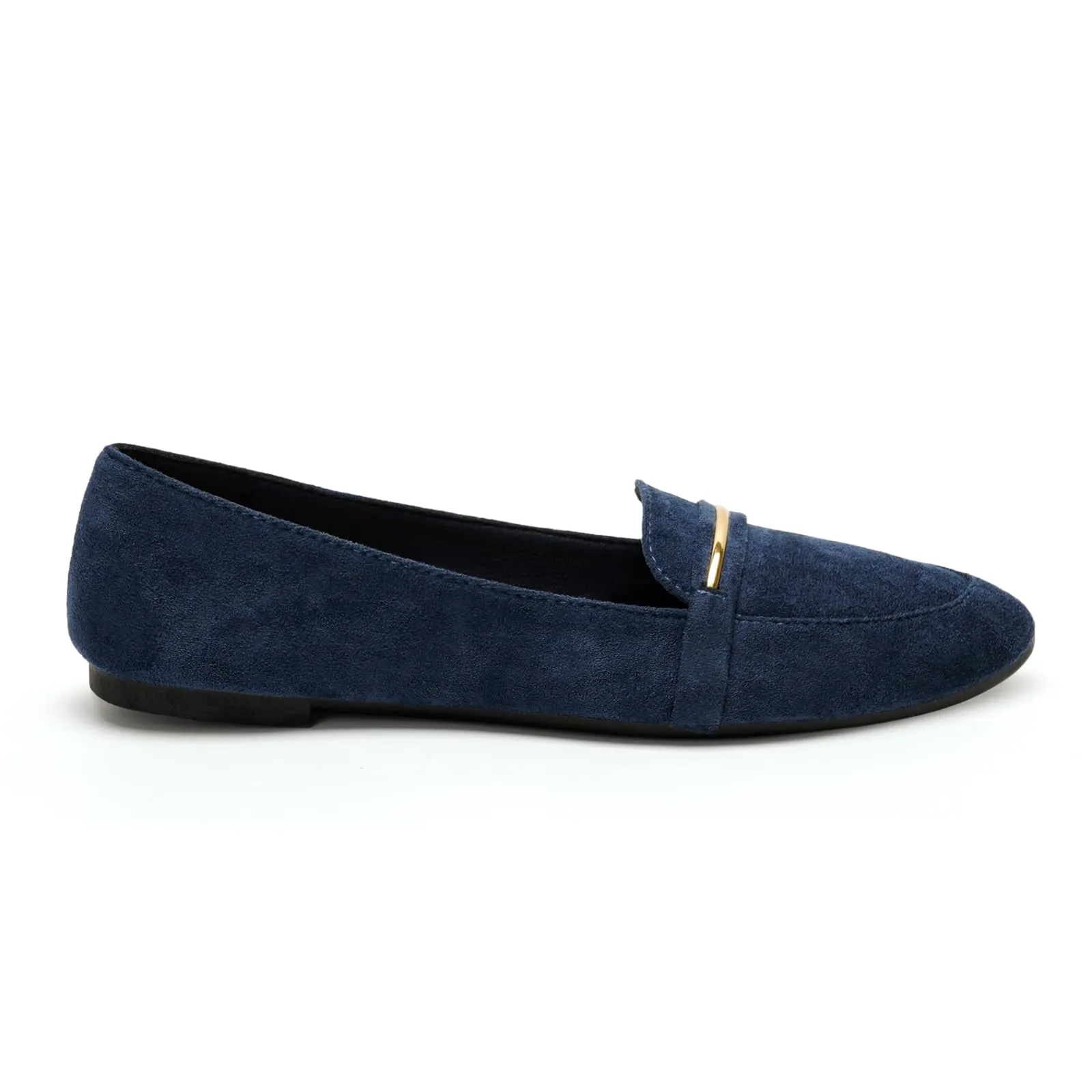 GLAMORA Mocassini Donna Eleganti, Scarpe Basse Slip On con Dettaglio Metallico, Mocassino Classico Comodo, Punta Affusolata, Suola Antiscivolo, Scarpe Casual per Ufficio, Lavoro e Tempo Libero - immagine 3