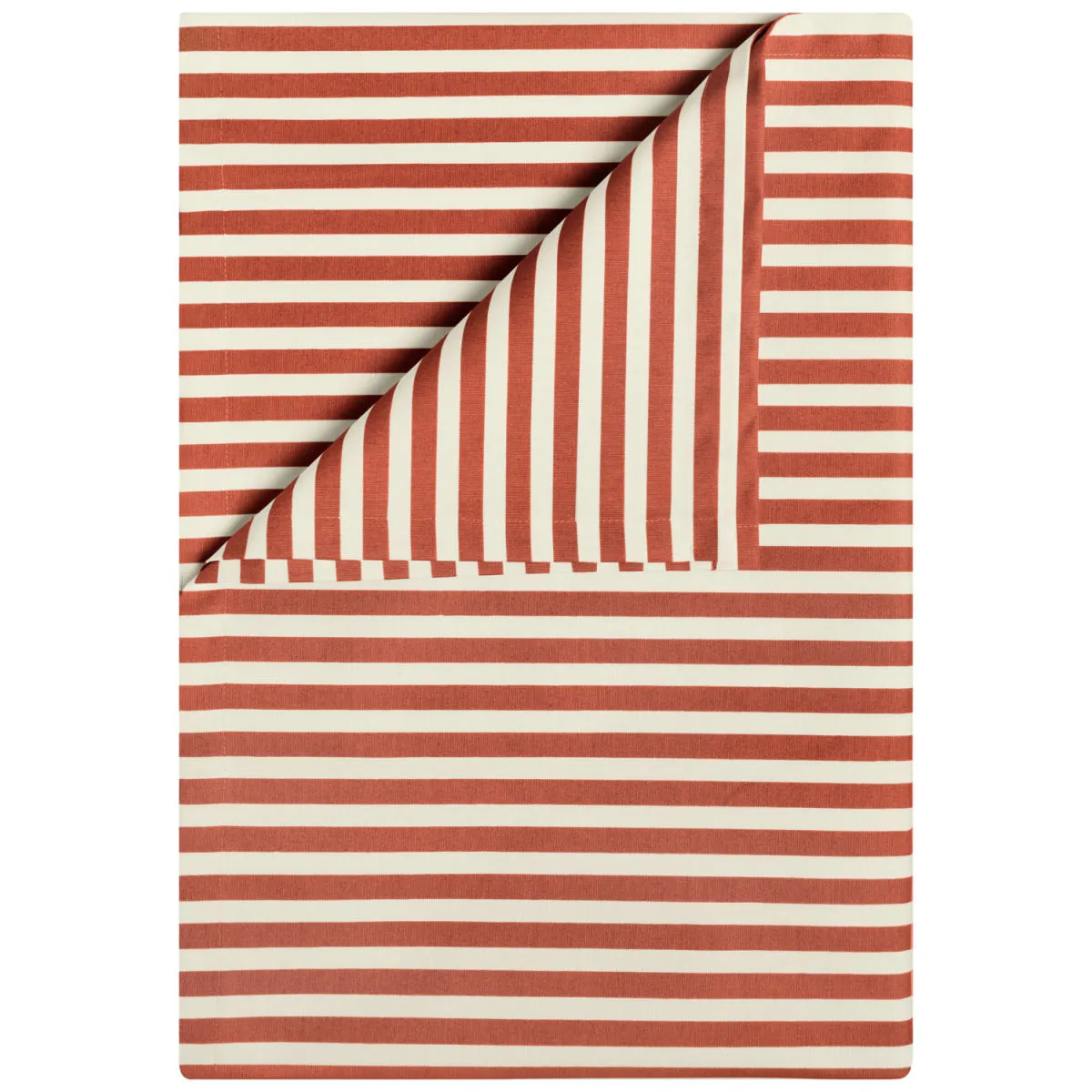 ERWIN M. Tovaglia da esterno Valiano; 130x130 cm (LxL); rosso/bianco; quadrata - immagine 1