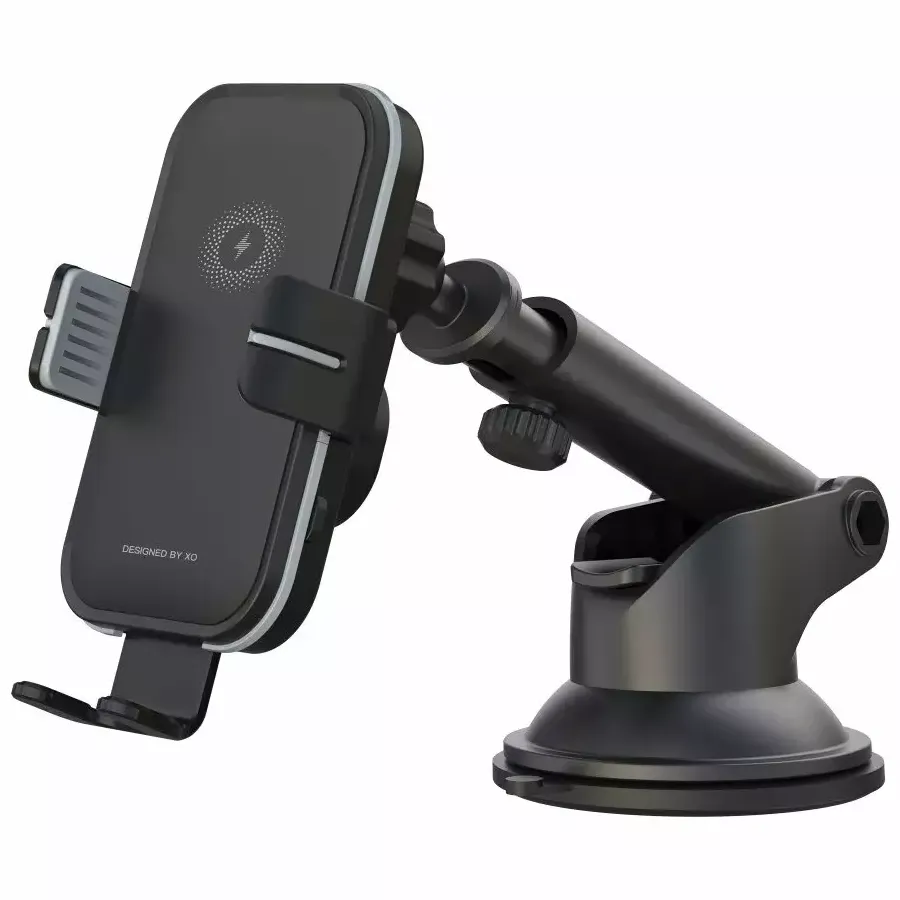 Caricabatterie Auto Wireless XO Design WX027, 15W, 1.67A, Nero - immagine 1