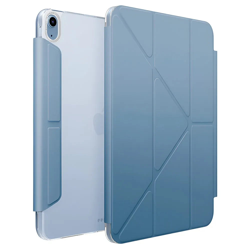 Custodia per Apple iPad Air 11 (2026) / Air 11 (2025) / Air 11 (2024) / Air (2022) / Air (2020), UNIQ, Camden Click, Blu Grigio - immagine 1