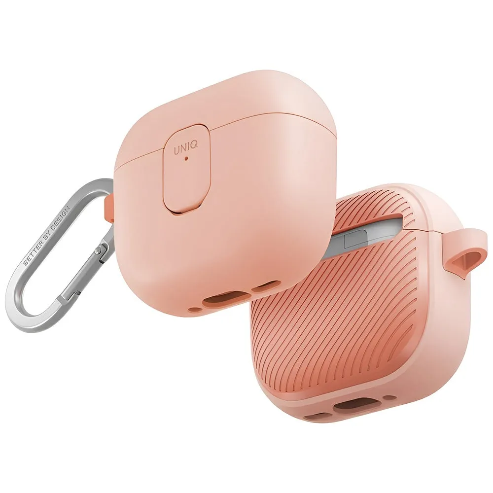 Custodia UNIQ Clyde per Apple AirPods 4, Corallo - immagine 1