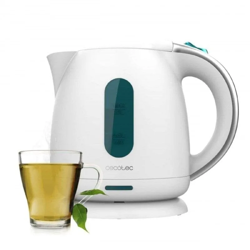 Bollitore Cecotec Thermosense 140 White 1L 2200W Base 360° Filtro Antical - immagine 1