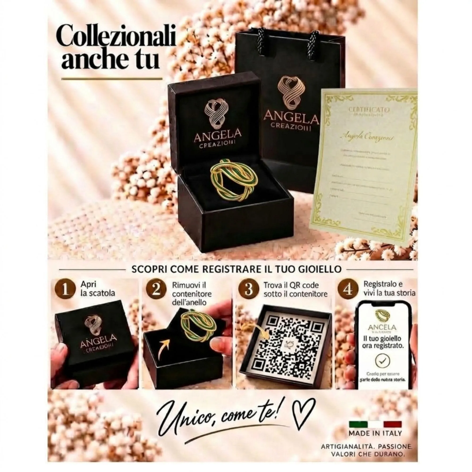 Anello Unisex in Alluminio Anodizzato, Gioiello Artigianale, Made in Italy - immagine 6