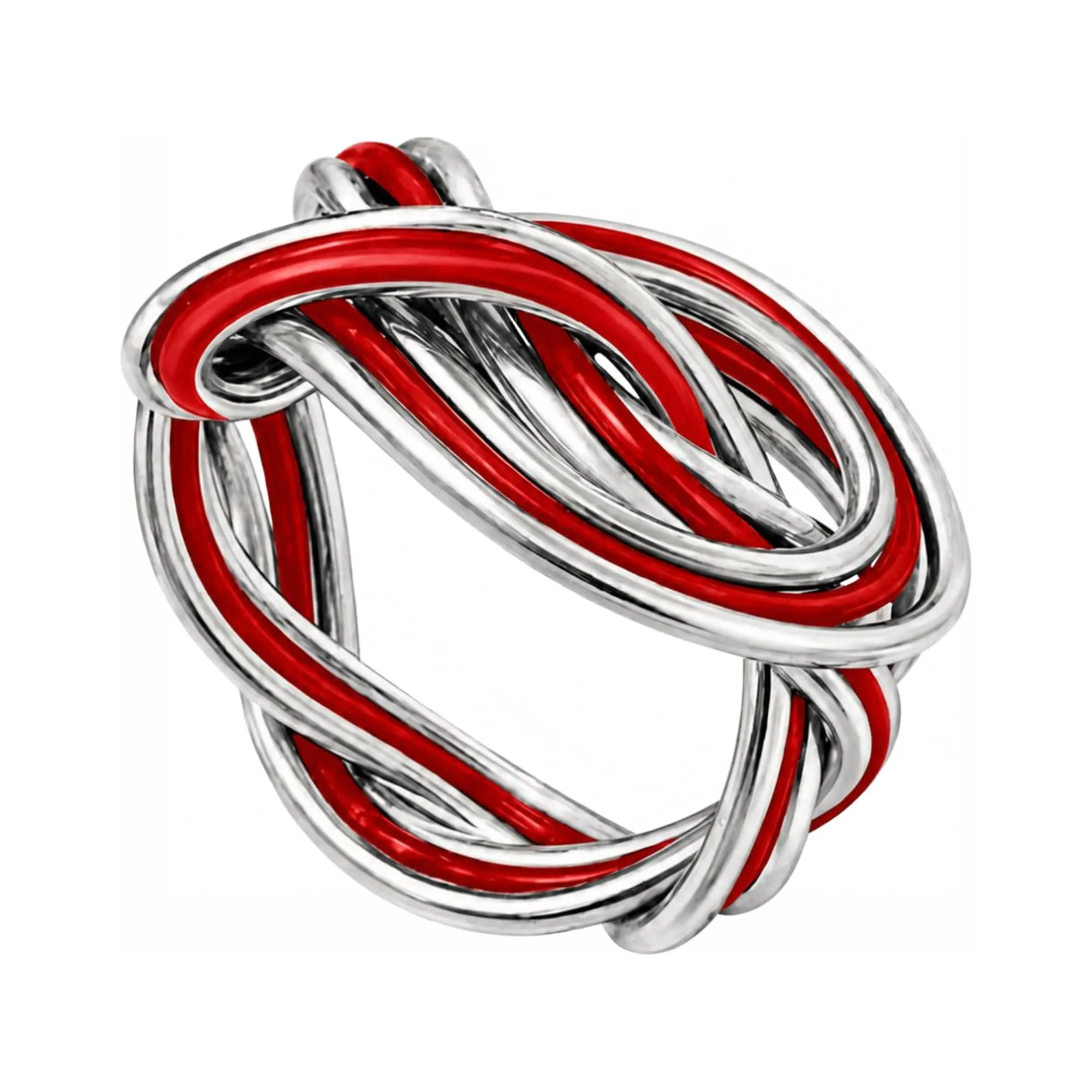Anello Unisex in Alluminio Anodizzato, Gioiello Artigianale, Made in Italy - immagine 1