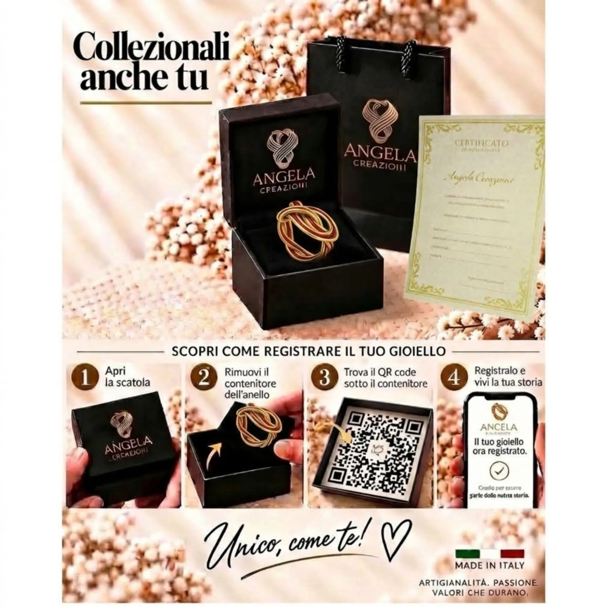Anello Unisex in Alluminio Anodizzato, Gioiello Artigianale, Made in Italy - immagine 6