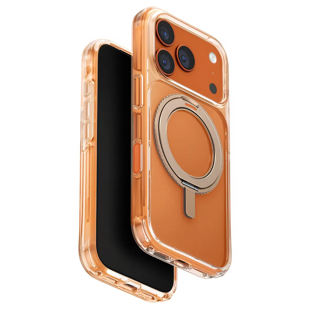 Custodia per Apple iPhone 17 Pro Max, UNIQ, Swivix, Dorata - immagine 1