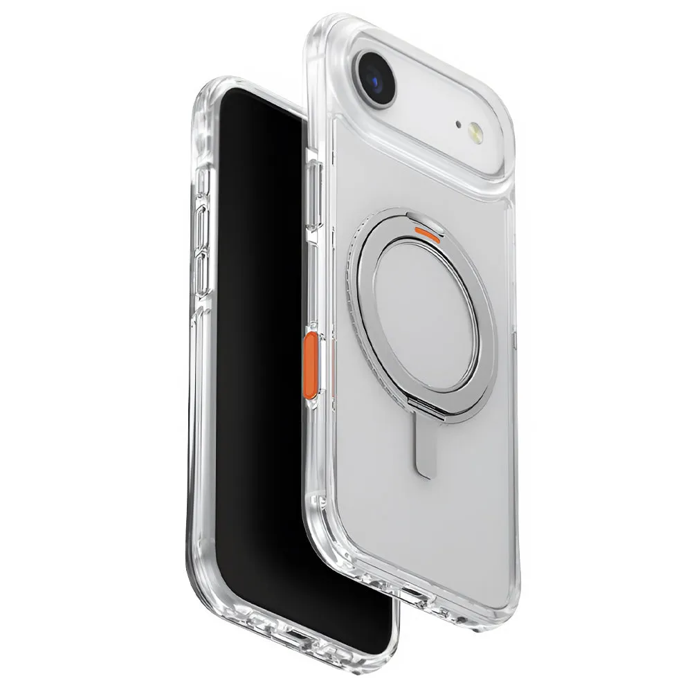 Custodia per Apple iPhone 17 Air, UNIQ, Swivix, Argento - immagine 1