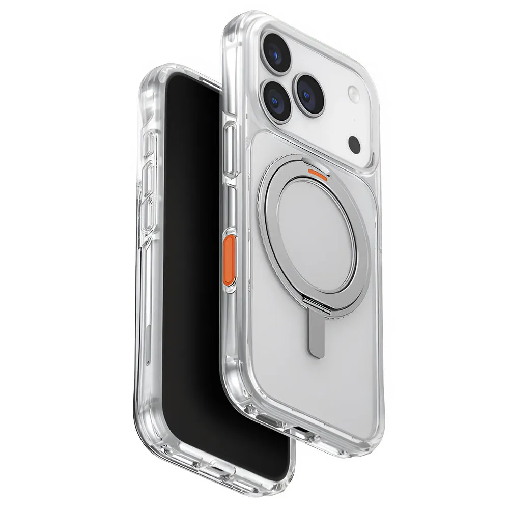 Custodia per Apple iPhone 17 Pro Max, UNIQ, Swivix, Argento - immagine 1