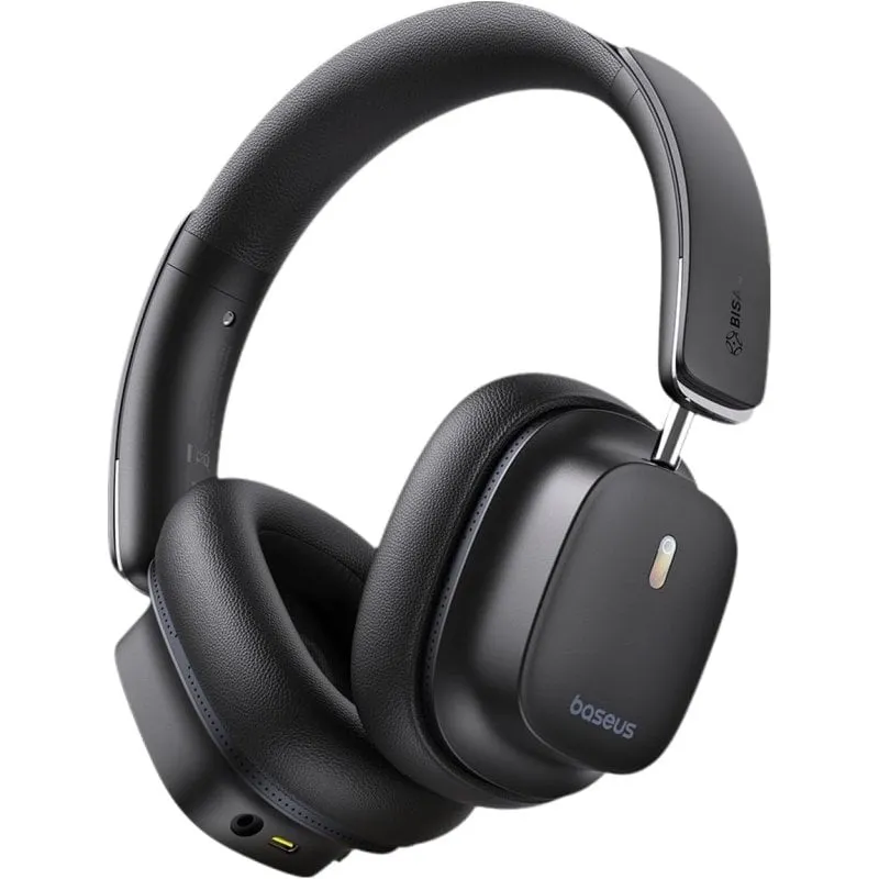 Baseus Bowie 30 Max Cuffie Bluetooth wireless con cancellazione del rumore (nero) - immagine 1