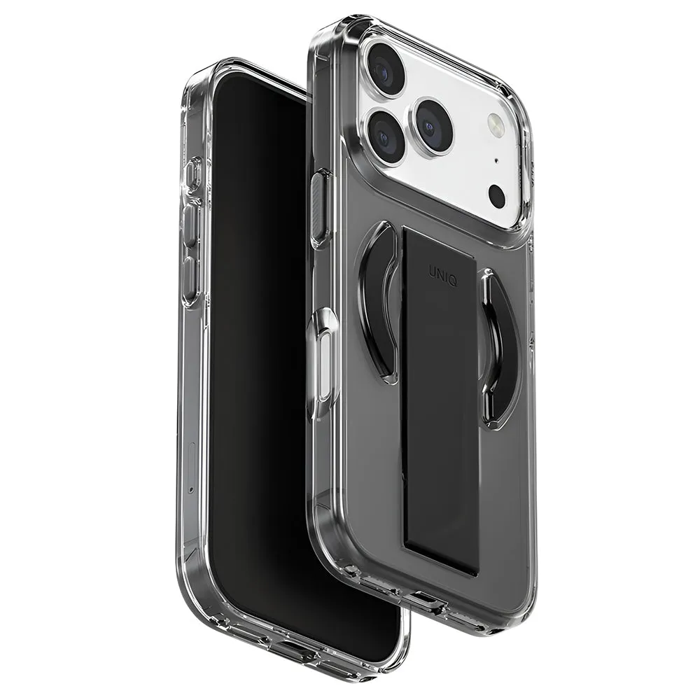 Custodia MagSafe per Apple iPhone 17 Pro, UNIQ, Heldro Air MagClick, Nera - immagine 1