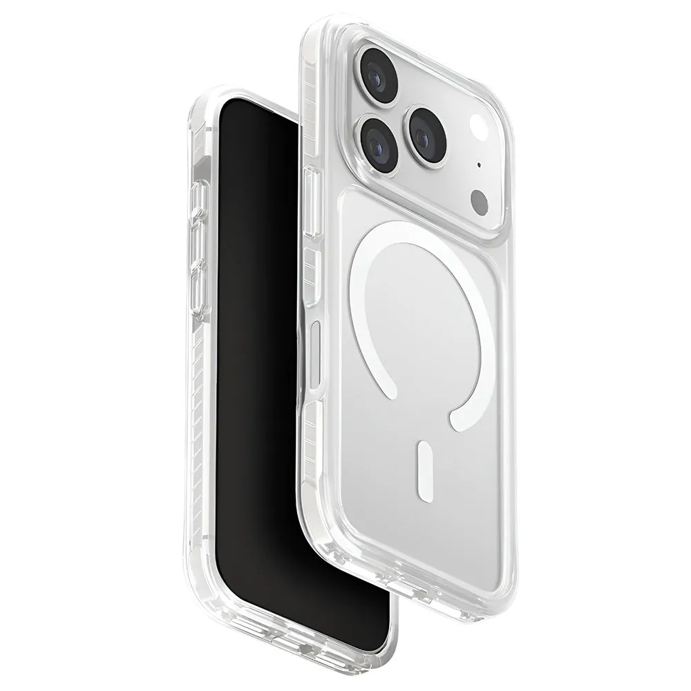 Custodia MagSafe per Apple iPhone 17 Pro, UNIQ, Combat MagClick, Bianca - immagine 1