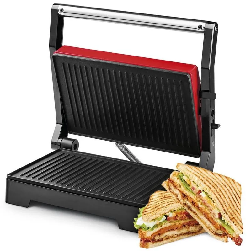 Ufesa Fuji PR1000 Grill a contatto 1000W Rosso - immagine 1